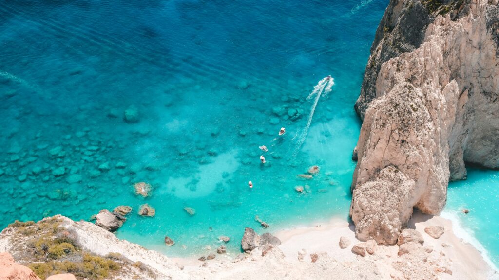 Keri Beach, Zakynthos, Greece Keri Beach, Zakynthos, Greece